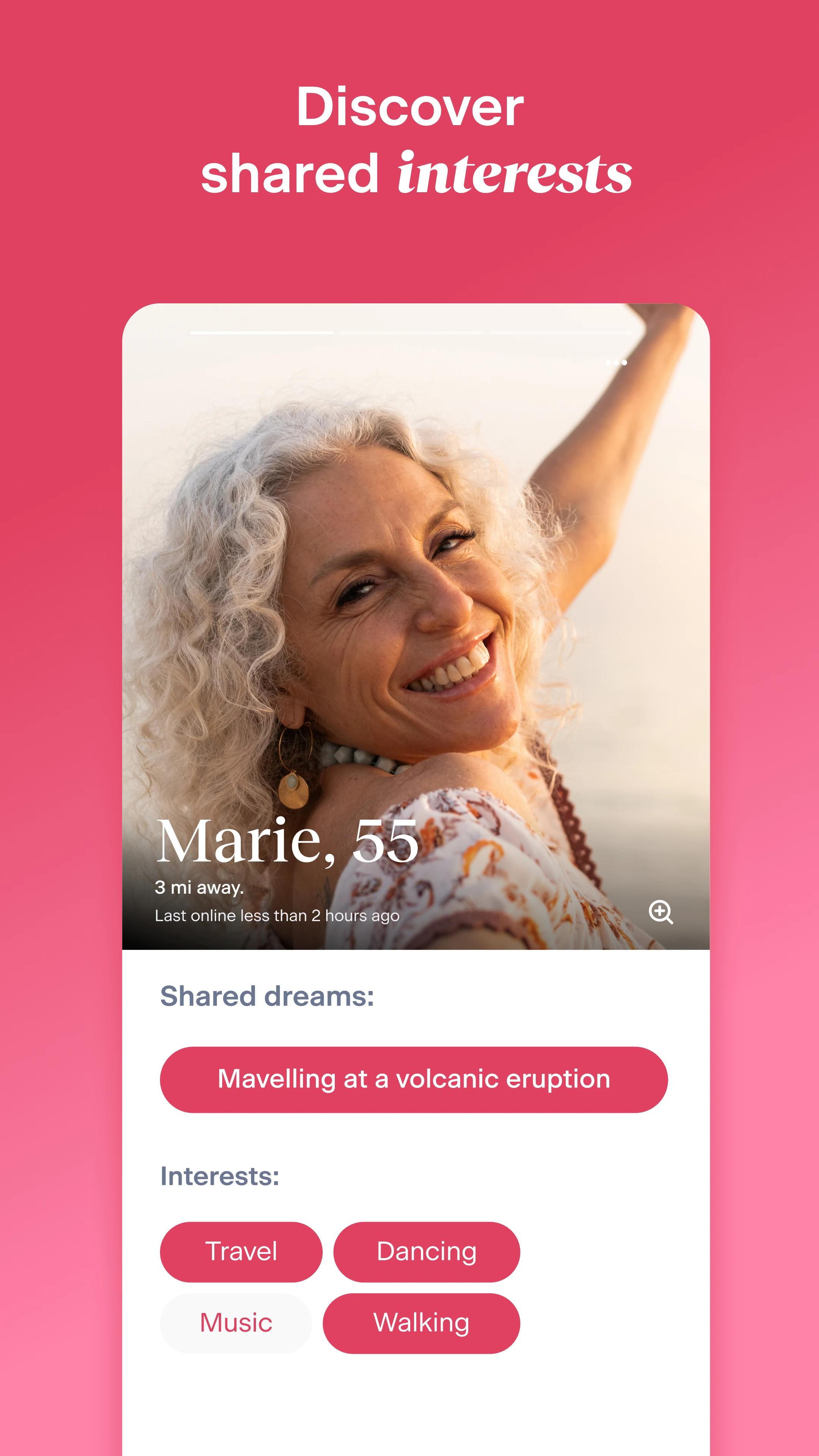 OurTime: Dating App for 50+ screenshot
